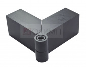 О-720 Black Коннектор стекло-стекло произвольный угол по выгодной цене от компании ОЛИМП, производителя фурнитуры
