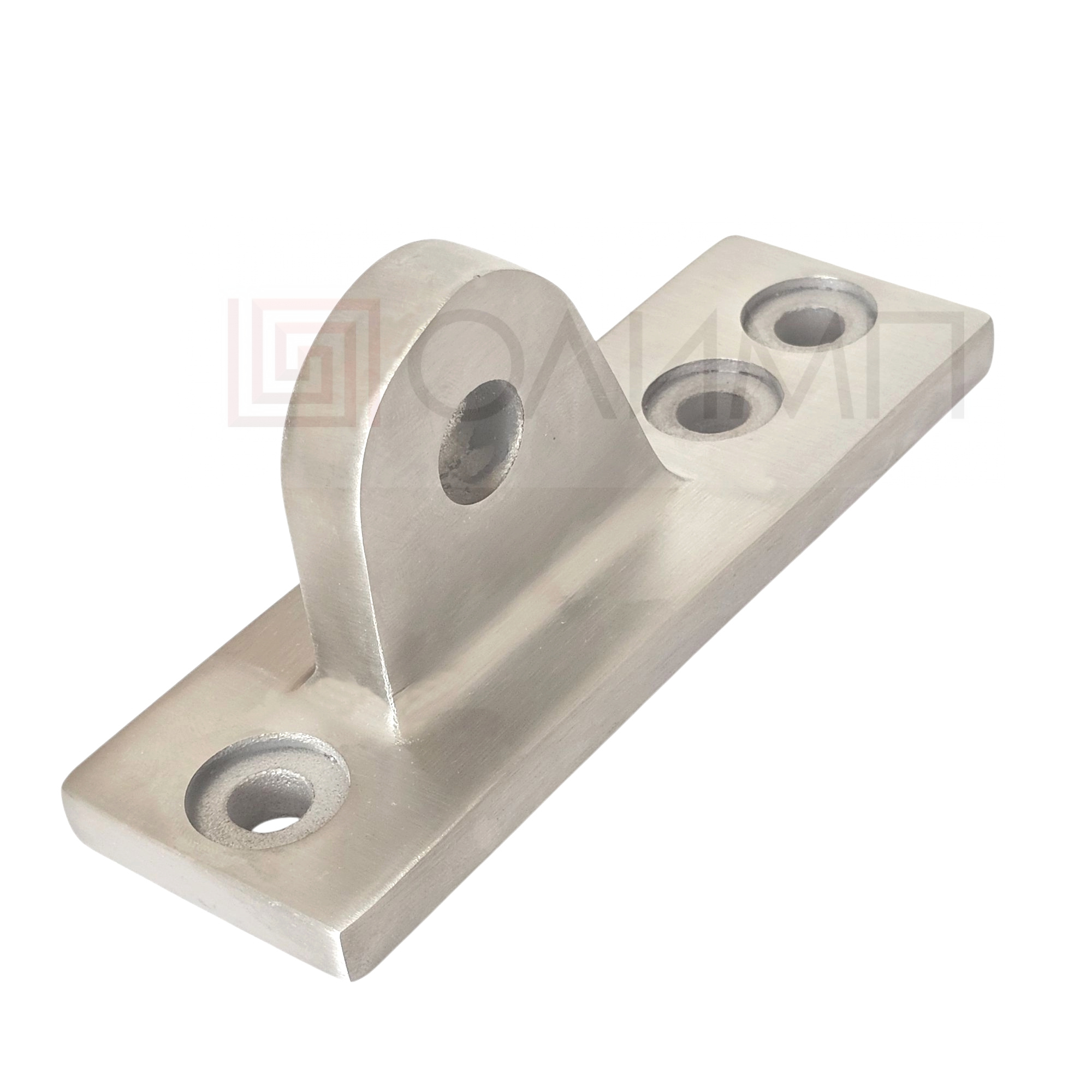 OCF-12-2 SSS Крепление ванты(тяги) козырька к стойке алюминиевого витража, фасада (sus304)