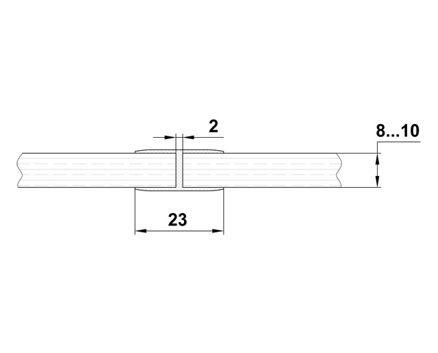 O-213 10mm L=3000mm Профиль уплотнительный