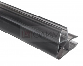 O-210 Black Titan 8mm L=2200mm Профиль магнитный по выгодной цене от компании ОЛИМП, производителя фурнитуры