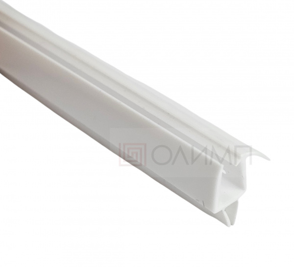 O-206 White 8mm L=2200mm Профиль уплотнительный