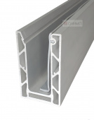 О-102 AL КОМПЛЕКТ (без анод) Профиль для стеклянных ограждений по выгодной цене от компании ОЛИМП, производителя фурнитуры